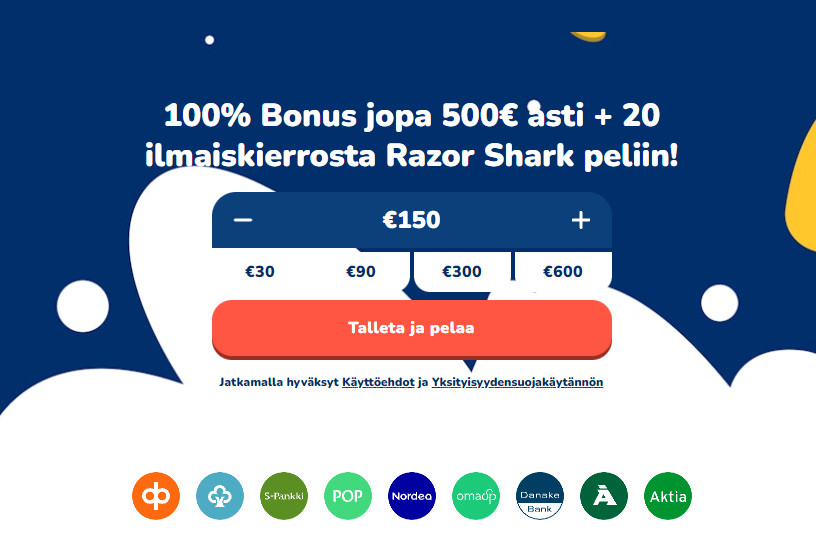 buusti kasino bonus