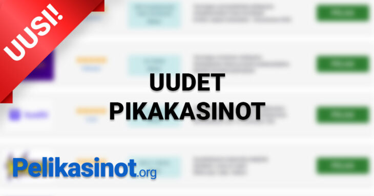 Uudet pikakasinot