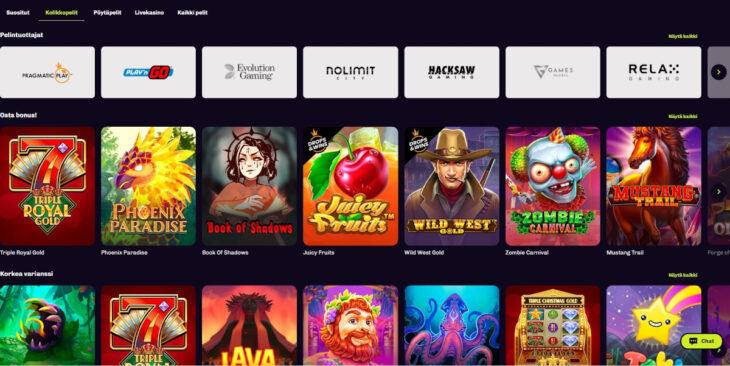 lonkero casino kolikkopelit