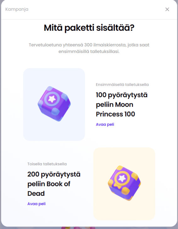 trickz bonukset
