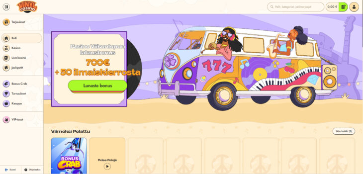 vinyl casino kokemuksia
