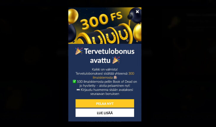 Onnela Kasino talletusbonus