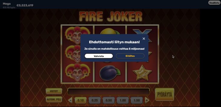 Onnelapotti Onnela Kasinolla