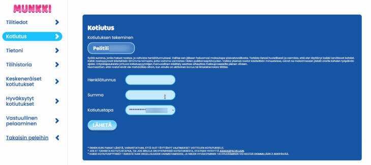 Nostopyyntö Munkkikasinolta