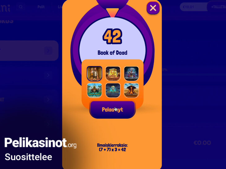 Turbiini tarjoaa ilmaiskierroksia