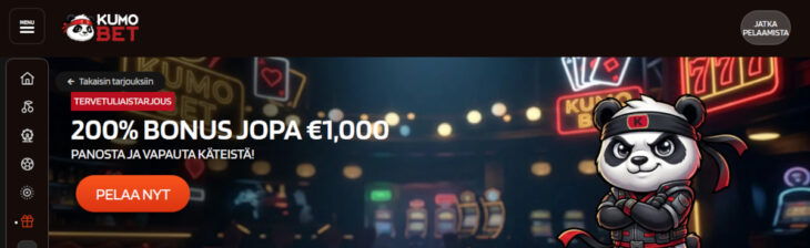 kumobet bonus