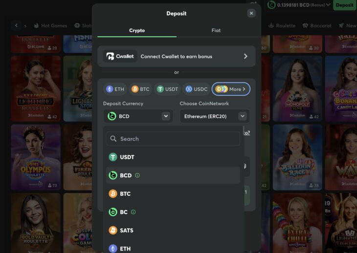 Tuetut kryptovaluutat krypto kasinolla