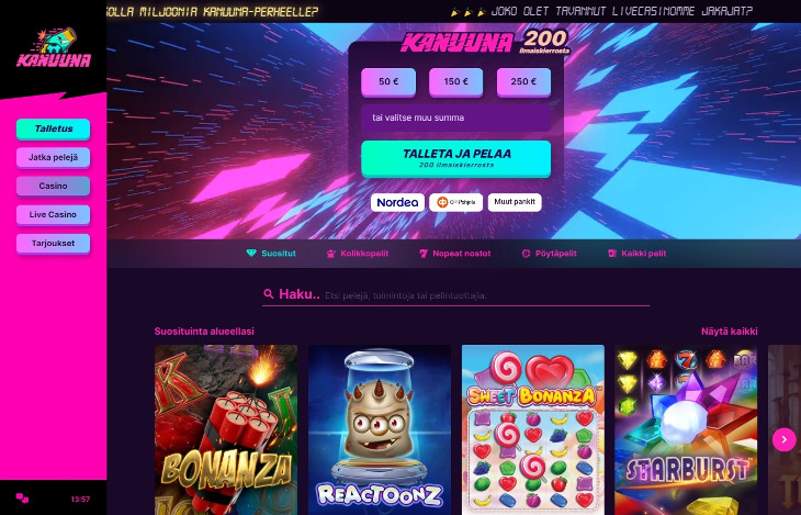 pengalaman kasino meriam