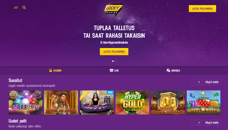Pengalaman kasino yang beruntung
